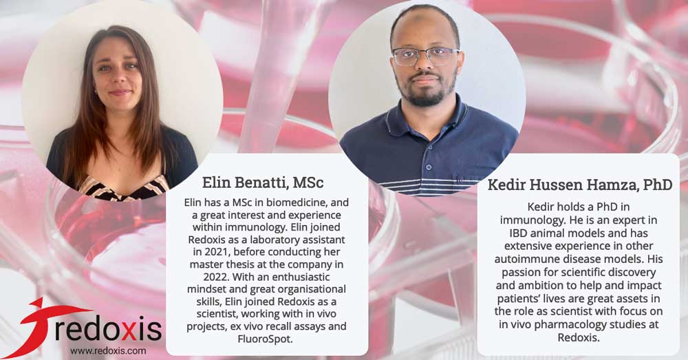 Elin Benatti och Kedir Hussen Hamza